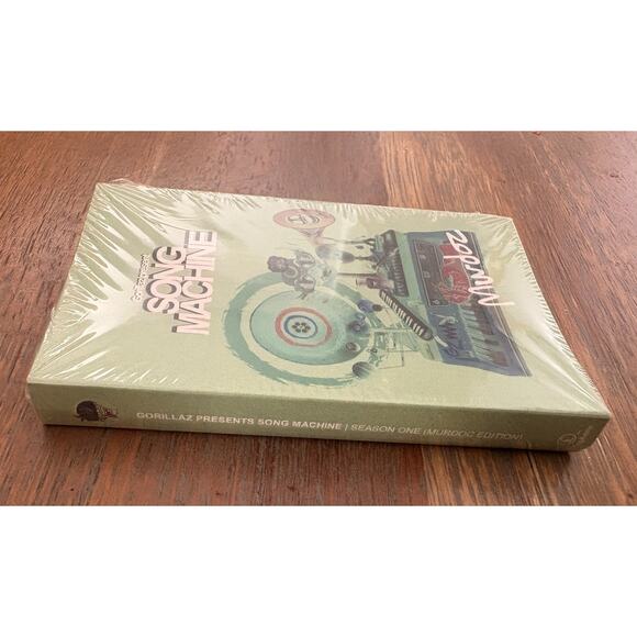 GORILLAZ SONG MACHINE ALBUM - CASSETTE TAPE - MURDOC GREEN Collectable Sealed - Picture 9 of 11